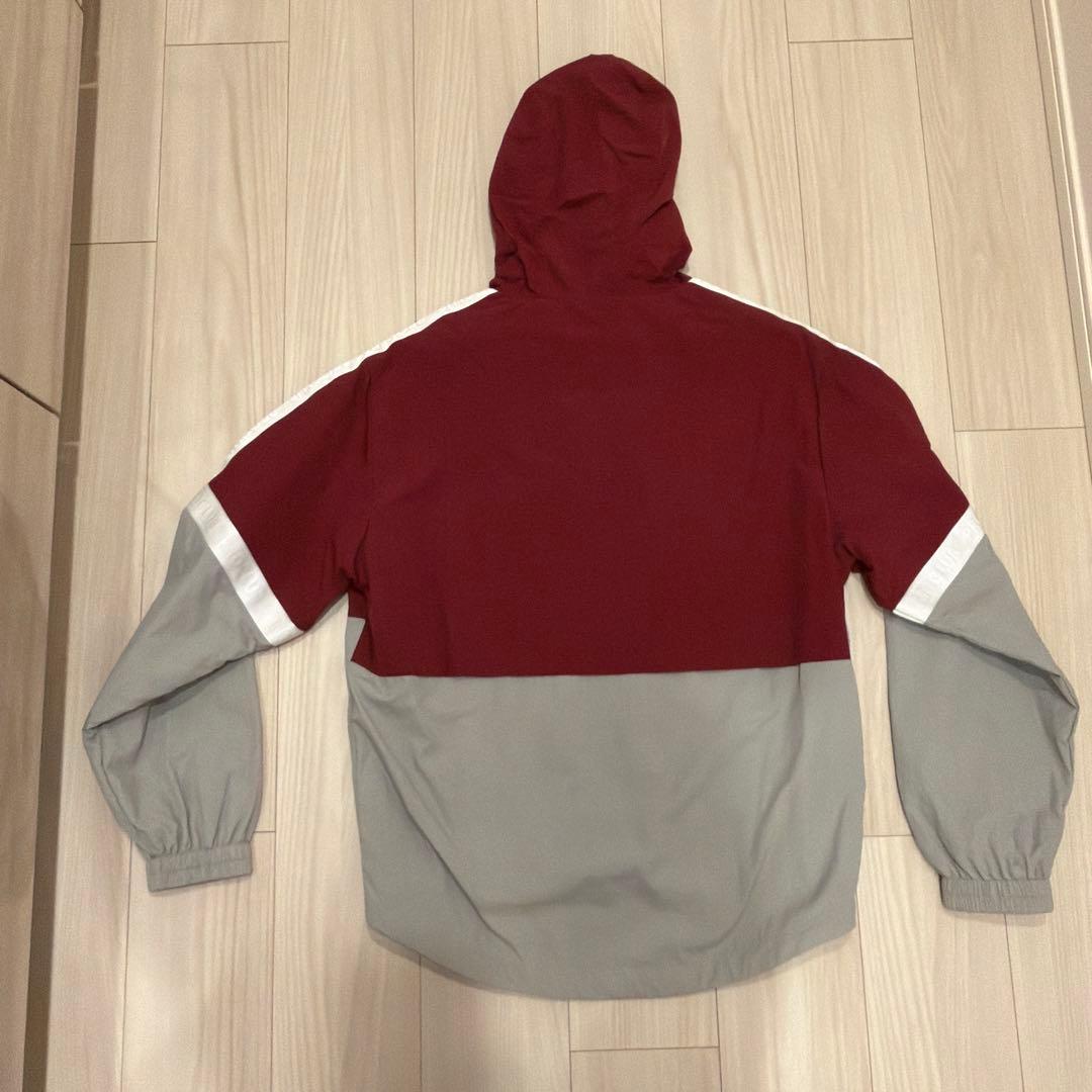 PRO CLUB ナイロンジャケット セットアップ バーガンディー