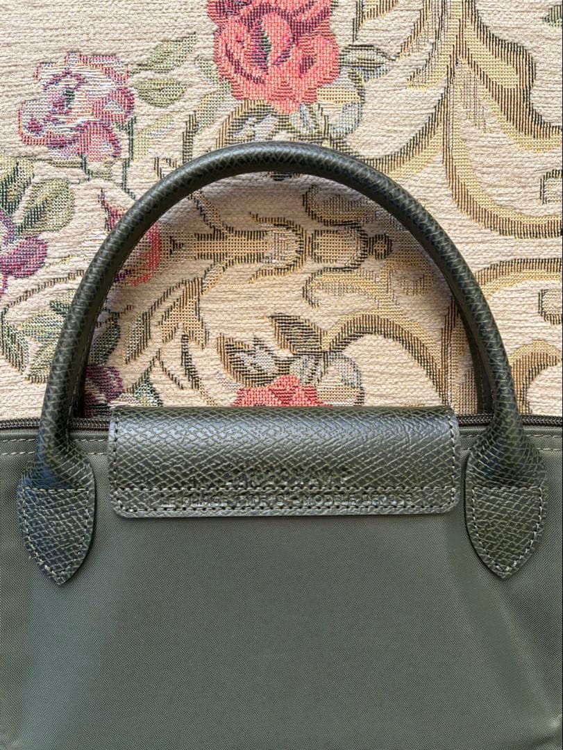 【美品】ロンシャン LONGCHAMP プリアージュ グリーン 1621