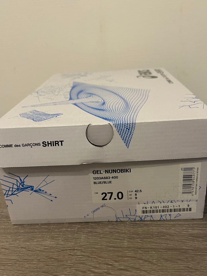 コムデギャルソンシャツ×アシックス　24FW