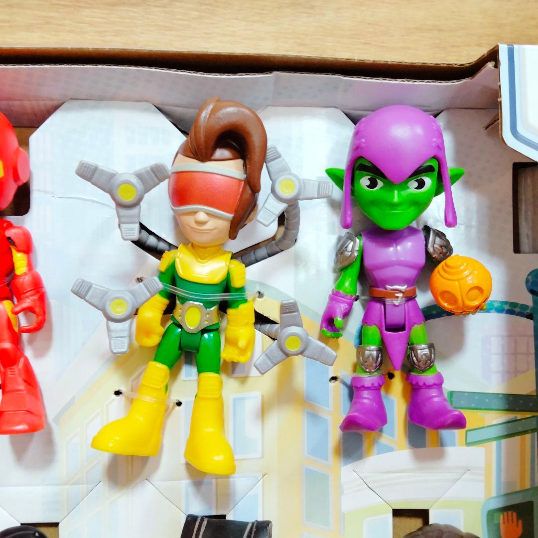 スパイディとすごいなかまたち フィギュアセット 10体 アメイジングフレンズ