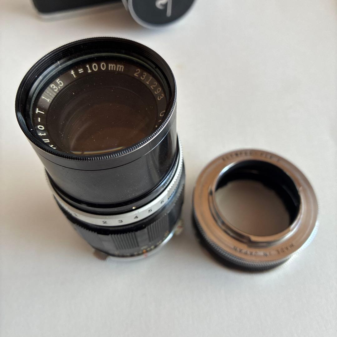 カメラ　オリンパスPEN-FT セット