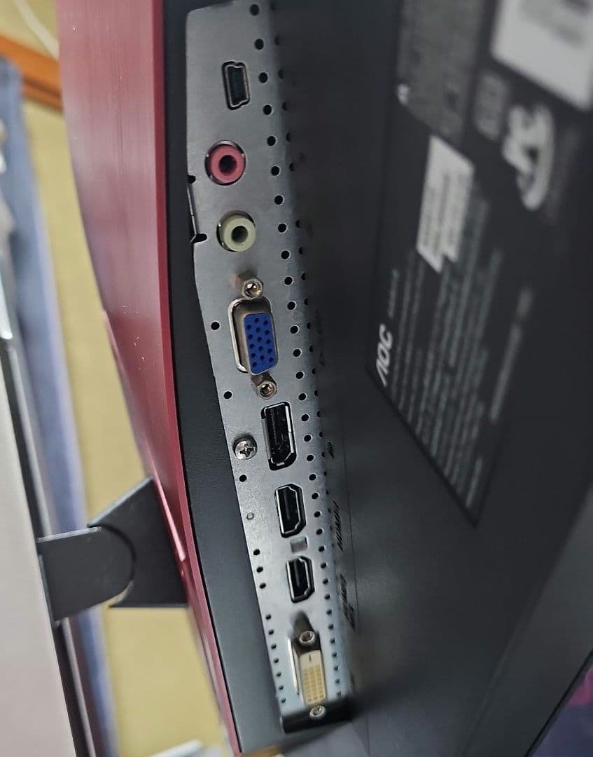 aoc AG251FZ 24インチ　ゲーミングモニター　240Hz 使用感あり