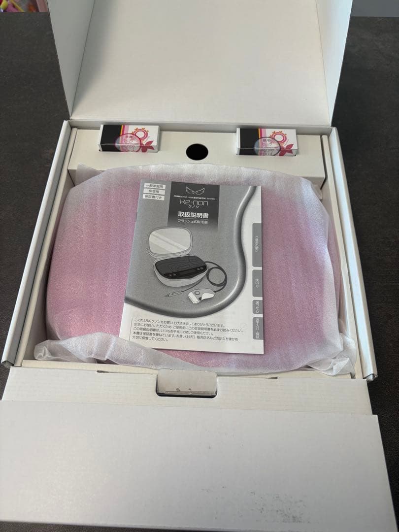 ☆新品、未使用品☆ Ke-non(ケノン) ver5.0 フラッシュ式脱毛器