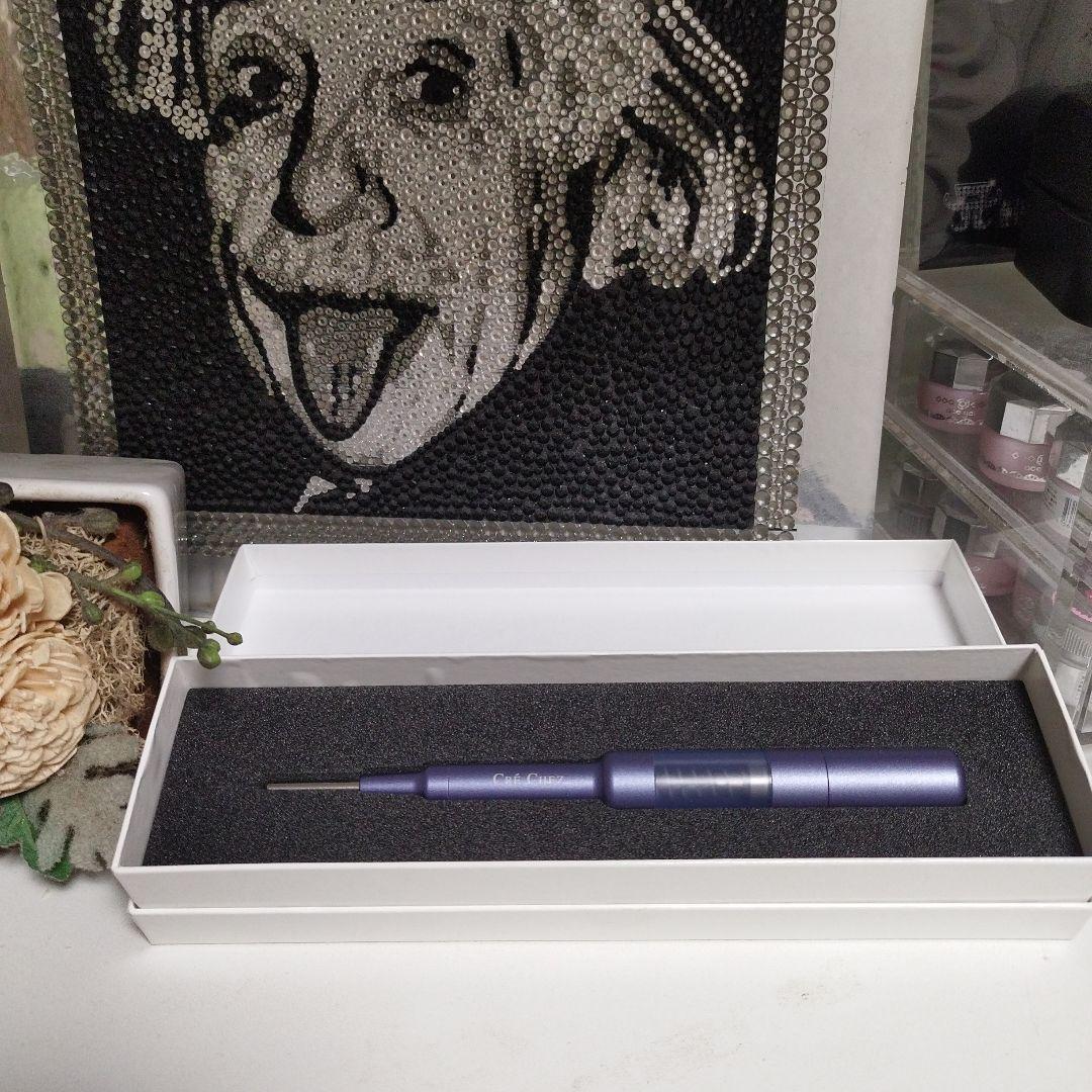 【美品】フェイスポインター Pro CoreFit ブルー　筋膜リリース美顔器