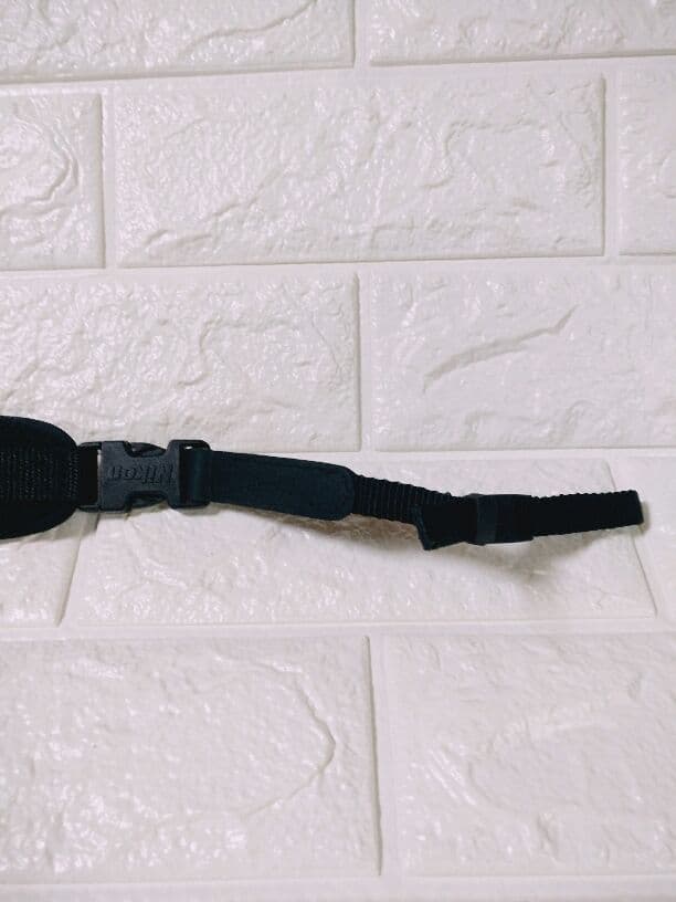 値下未使用レア ニコン NIKON  NPS ストラップ 保存袋付　ブラック