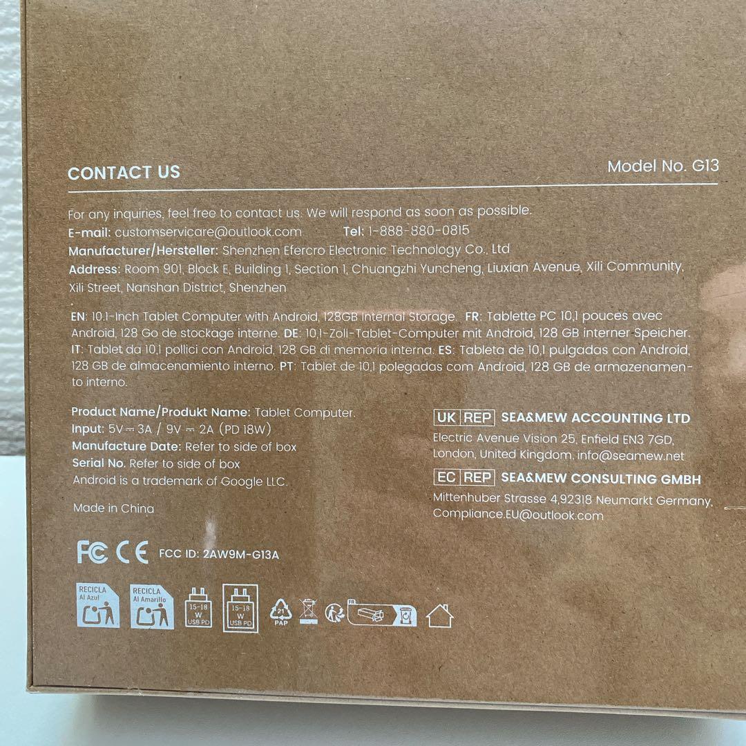 ⭐️新品タブレット 10インチ Android15 タブレット Wi-Fiモデル