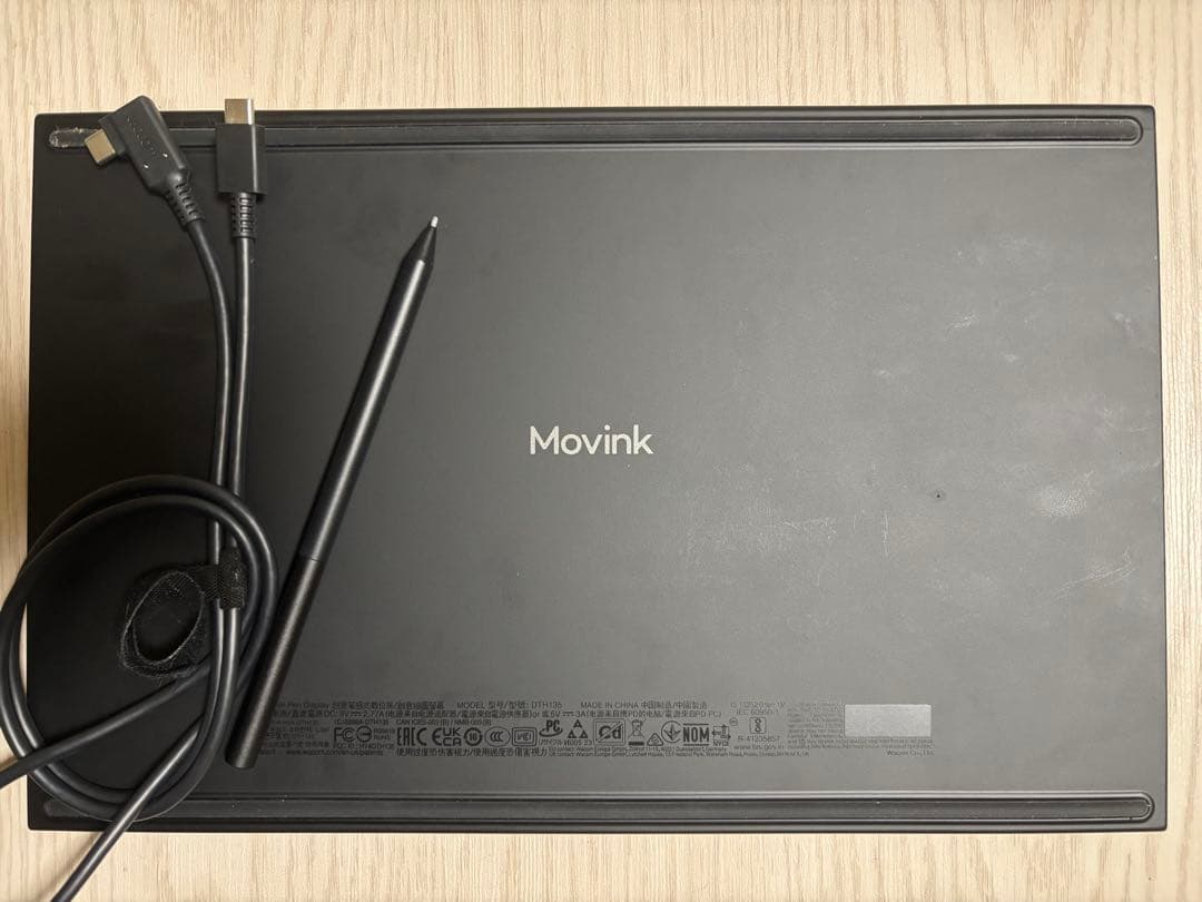 Wacom Movink 13液晶ペンタブレット本体