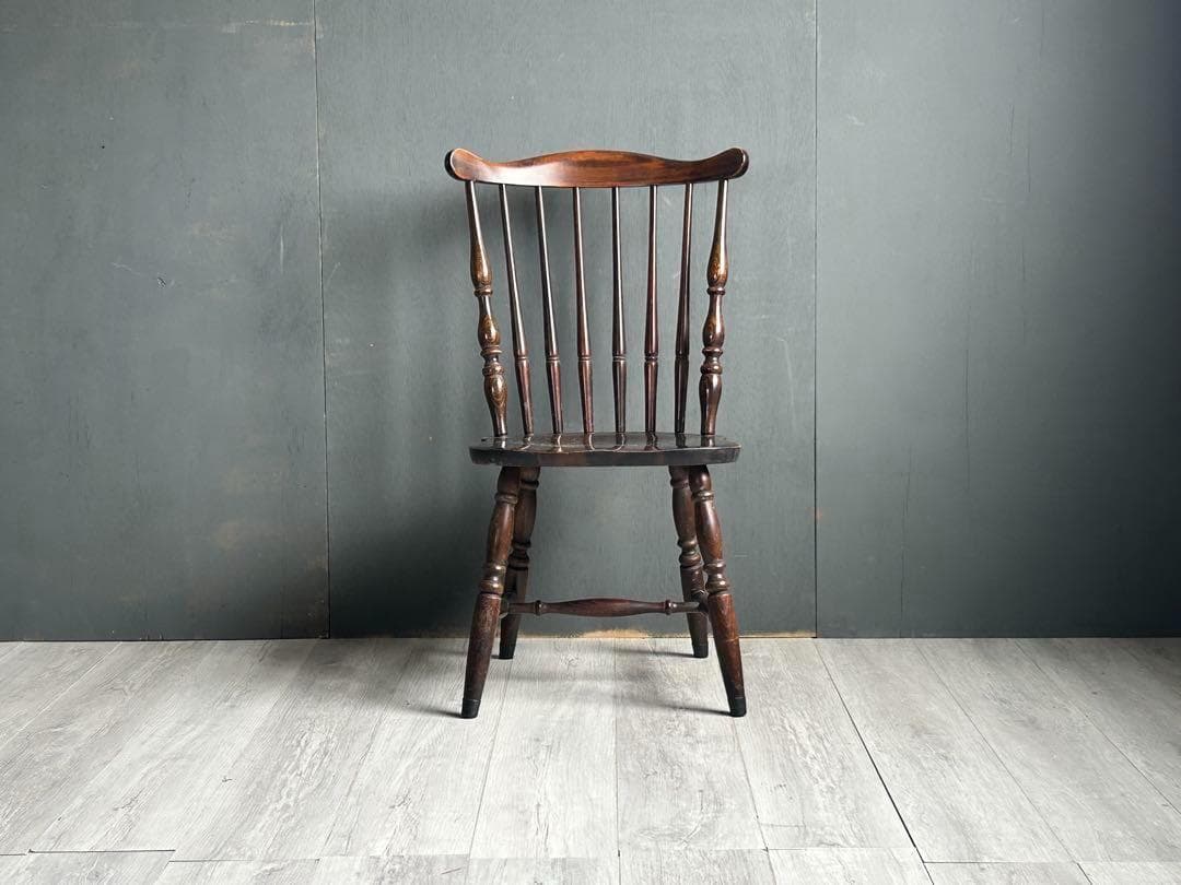 希少　アイエフ家具　ウィンザーチェア　スポークチェア　ヴィンテージチェア　IZ