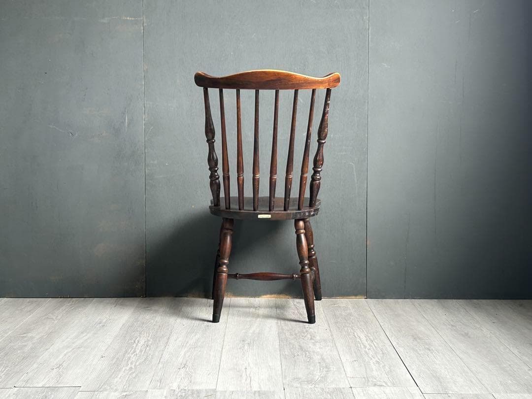 希少　アイエフ家具　ウィンザーチェア　スポークチェア　ヴィンテージチェア　IZ