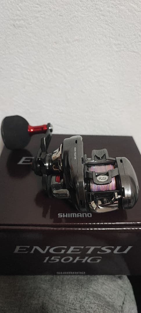 シマノ　21エンゲツ　150HG 美品　ライン　1.2号　　炎月