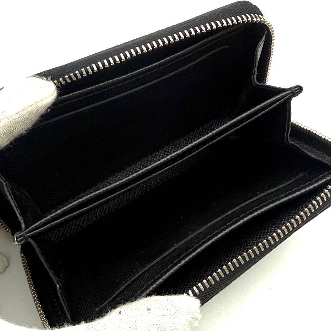 【新品近い】ダミエ グラフィット ジッピーパース 小銭入れ ルイヴィトン