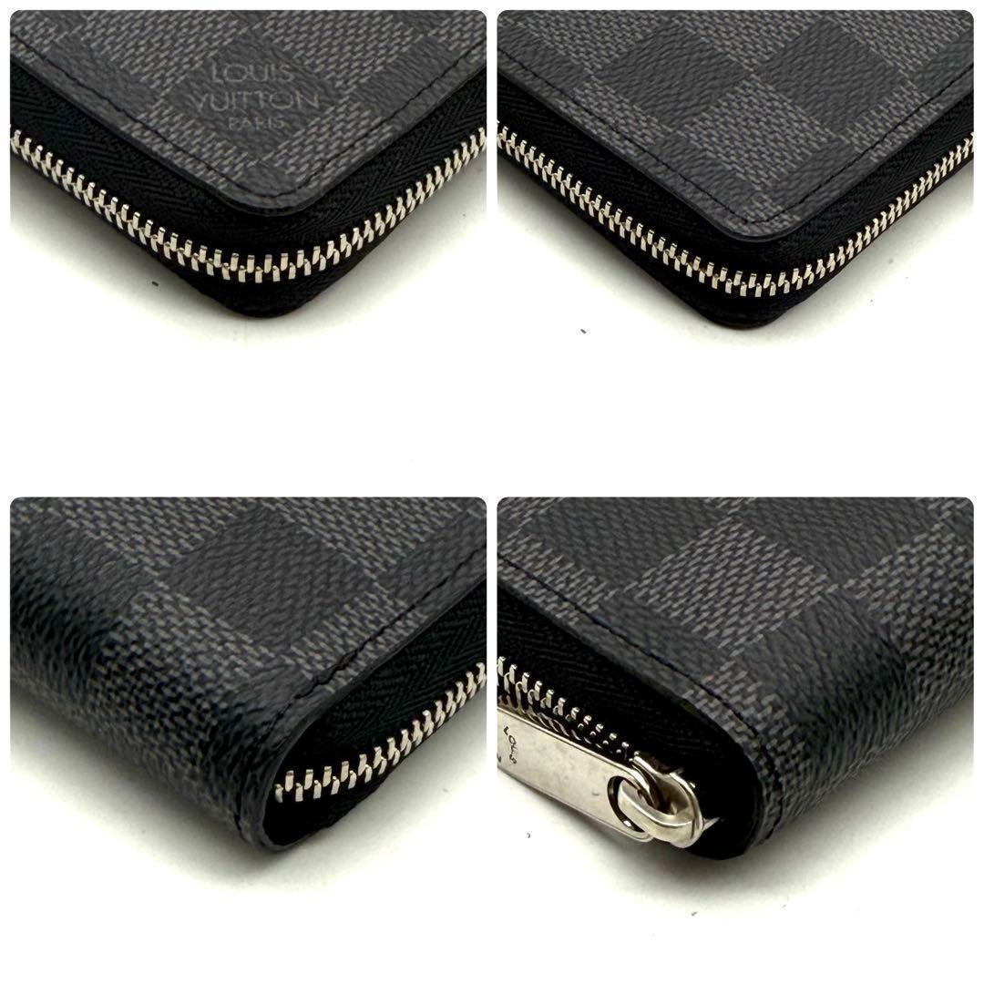 【新品近い】ダミエ グラフィット ジッピーパース 小銭入れ ルイヴィトン