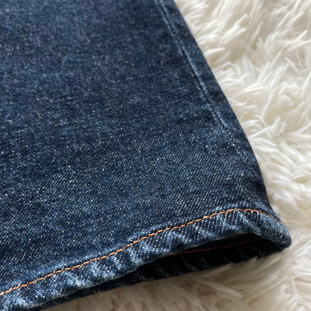 MOUSSY MVS FLARE one wash 革パッチ 25