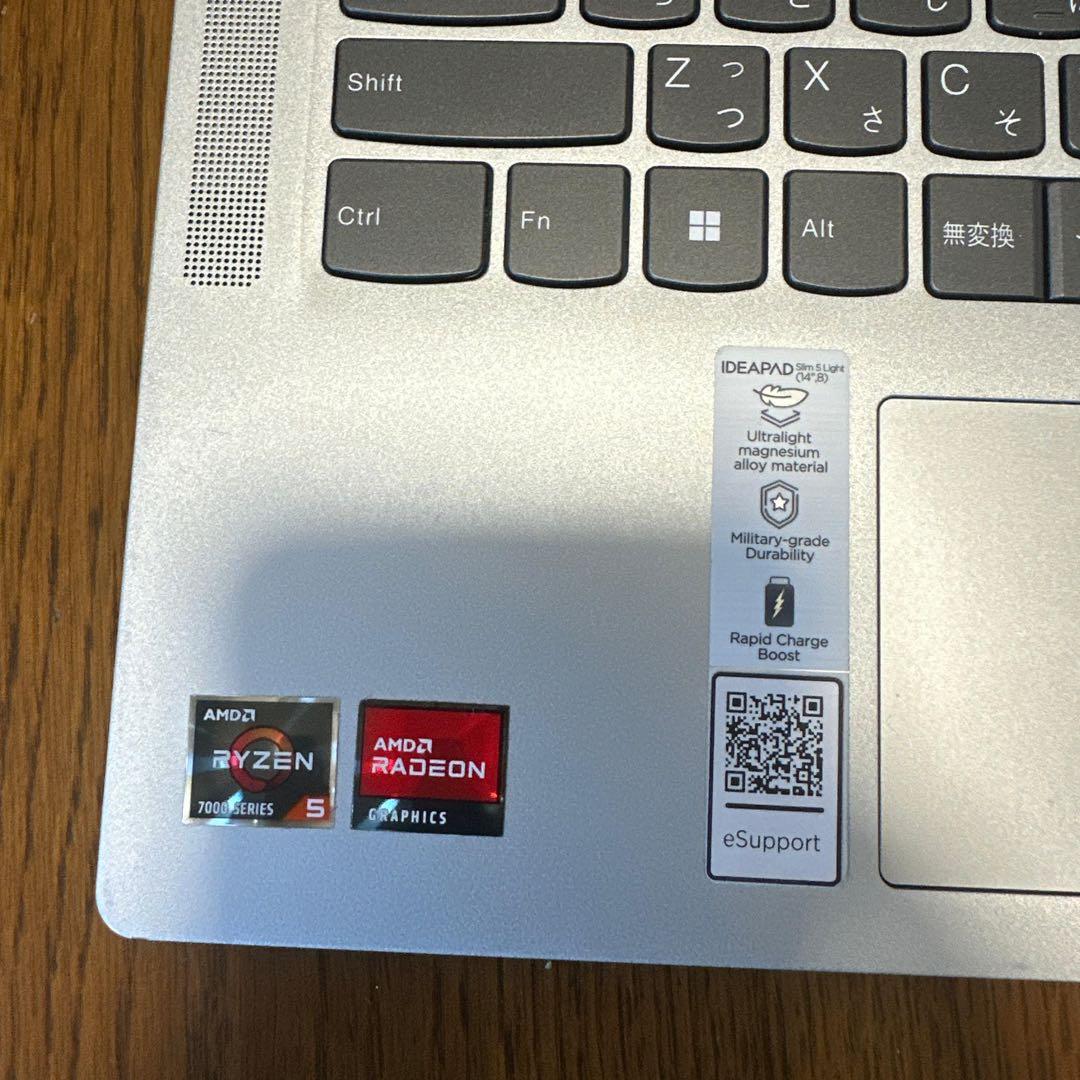MacBook本体 Lenovo IdeaPad Slim 5 Light Ryzen7 16GB