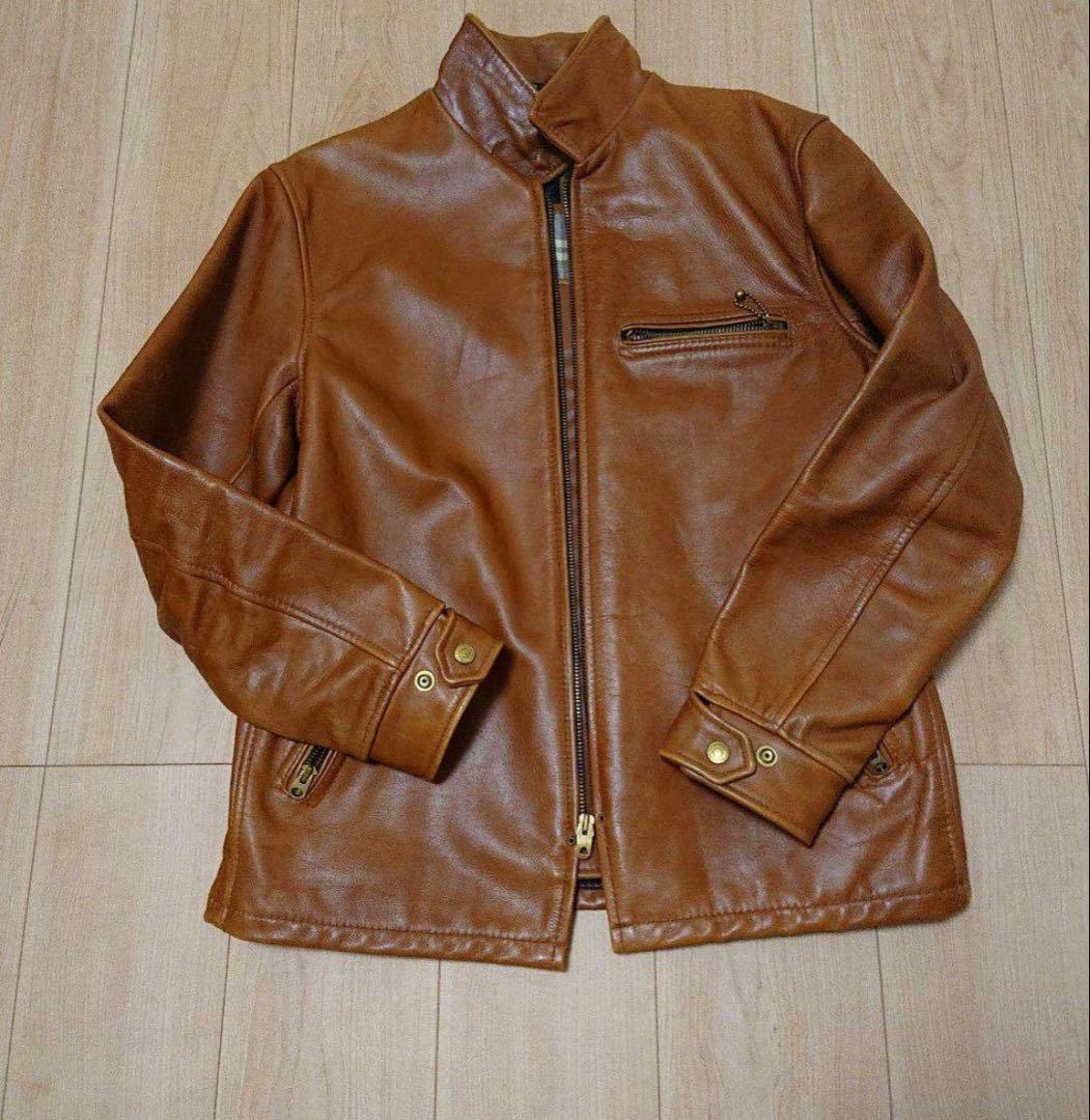 ショット トラッカー　レザー　ジャケット　schott