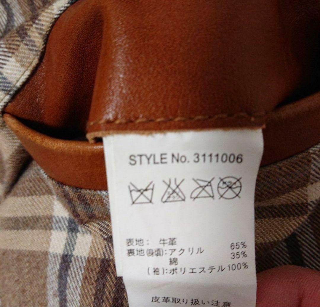 ショット トラッカー　レザー　ジャケット　schott