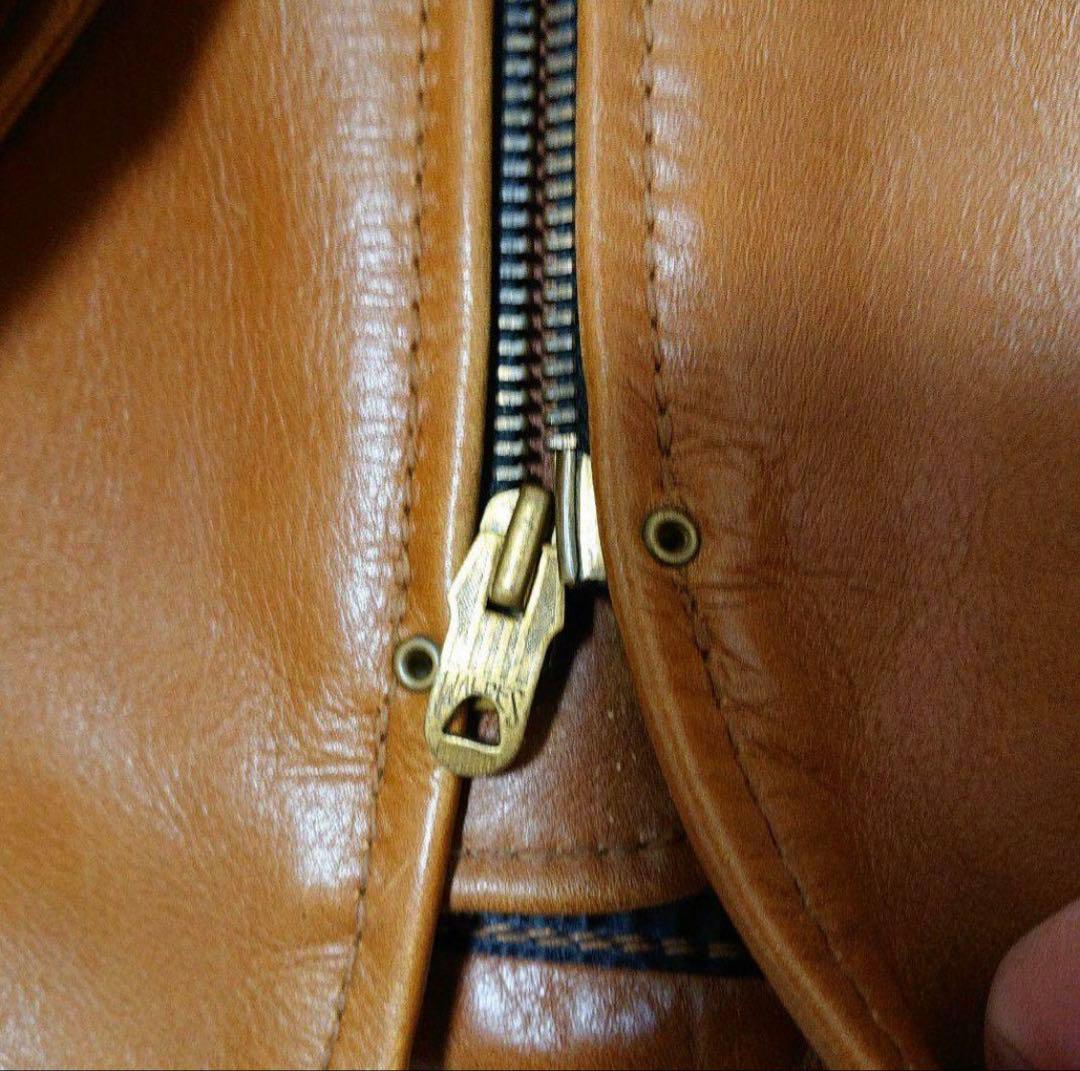 ショット トラッカー　レザー　ジャケット　schott