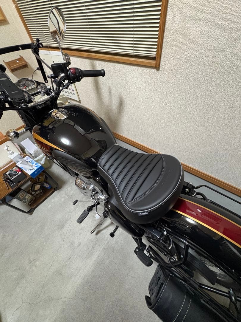 クラシック350ツーリングシート