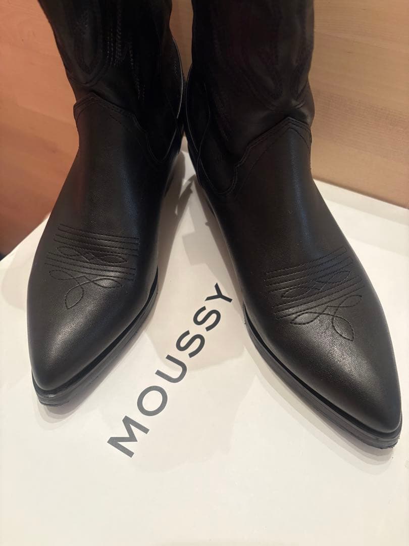 moussy ウエスタンブーツ