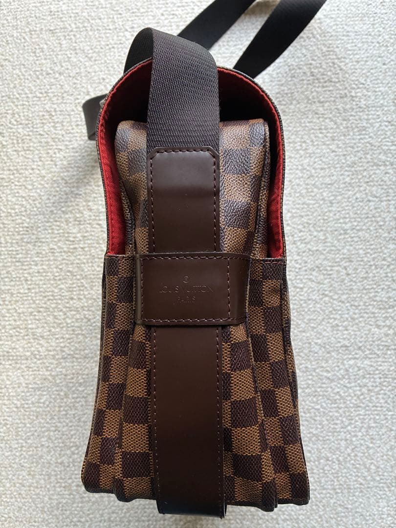 ルイヴィトン　ナヴィグリオ　N45255 ダミエパターン ショルダーバッグ