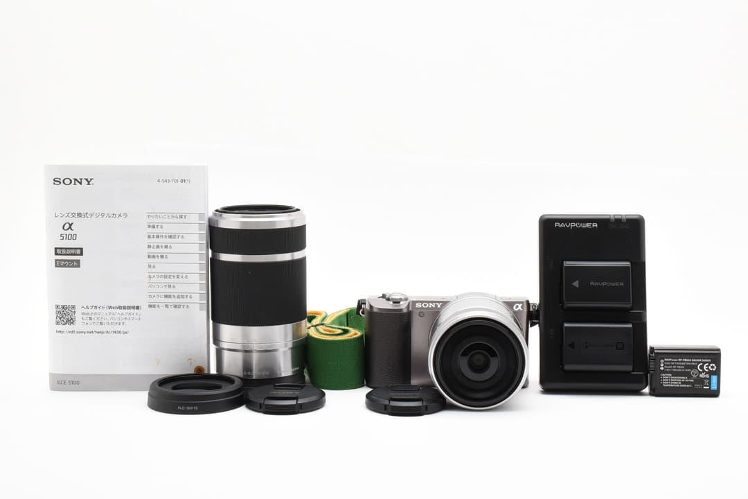 【並品】Sony α5100 レンズ2本 おまけつき