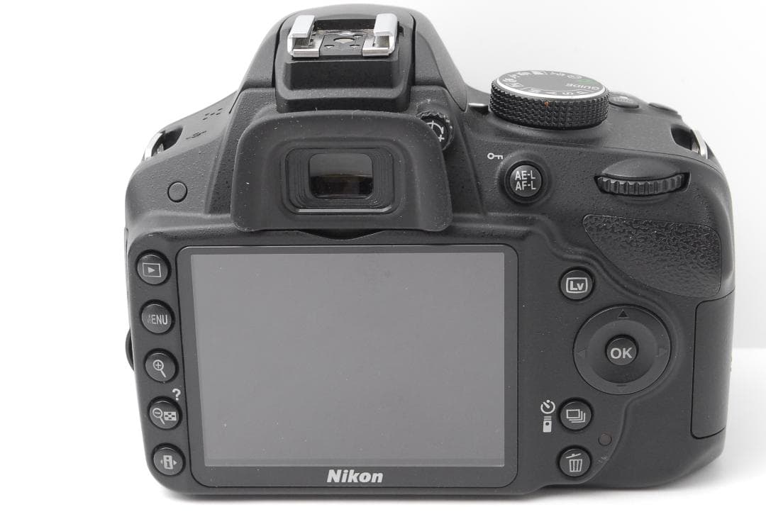 【使用感少美品　ダブルレンズ】Nikon D3200　スマホ転送　フルHD動画