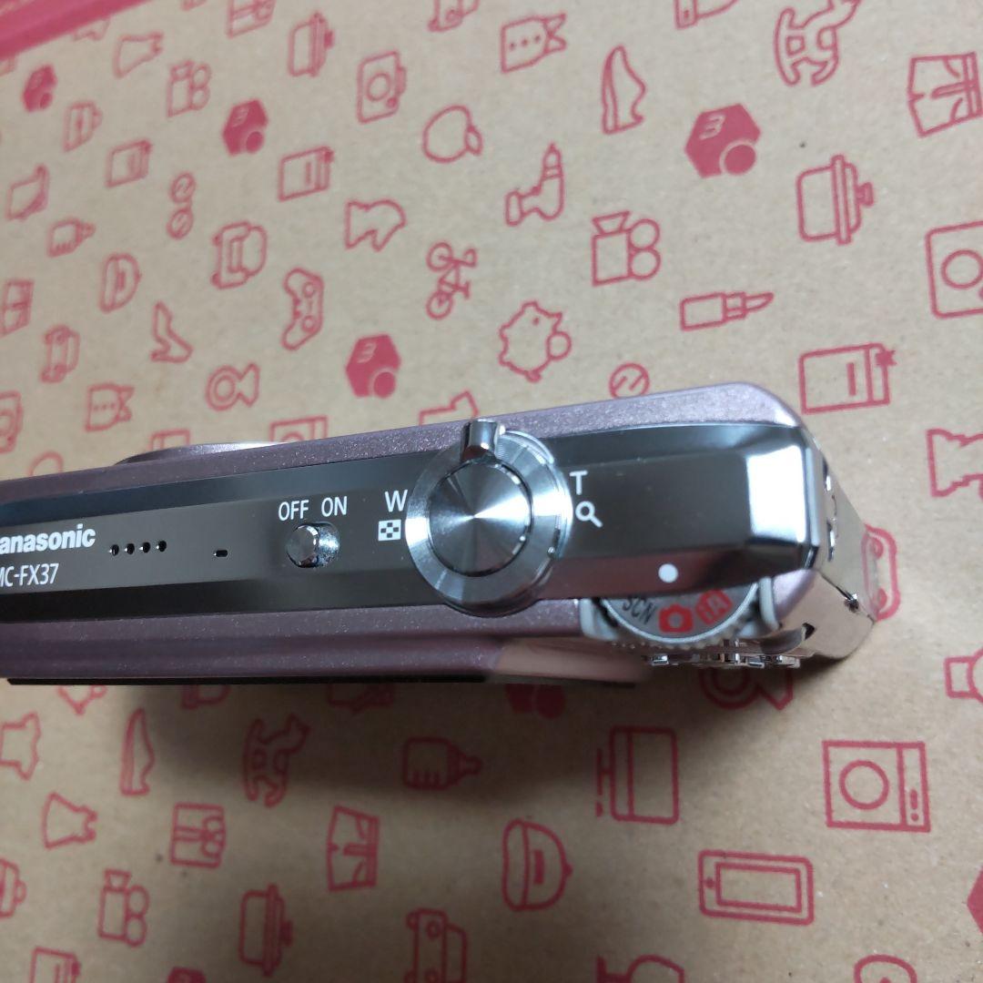 Panasonic LUMIX デジタルカメラ DMC-FX37 ピンク