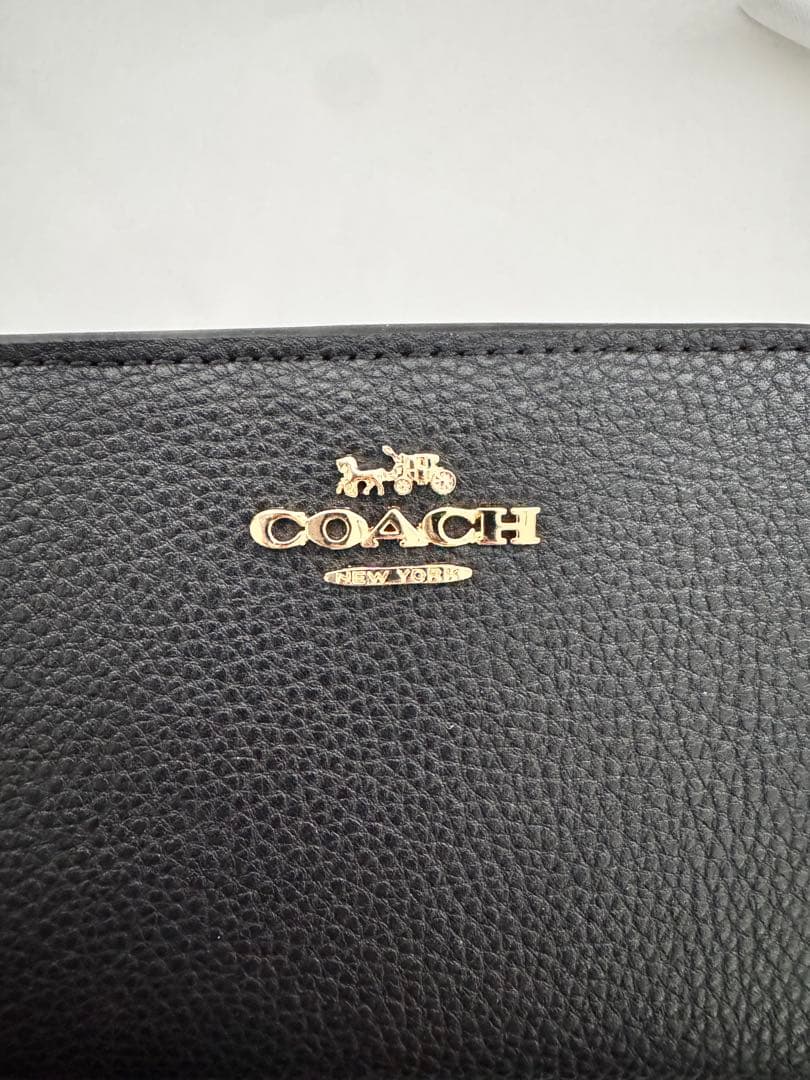 【新品未使用】COACH コーチ折り財布 メンズ レディース 二つ折り財布