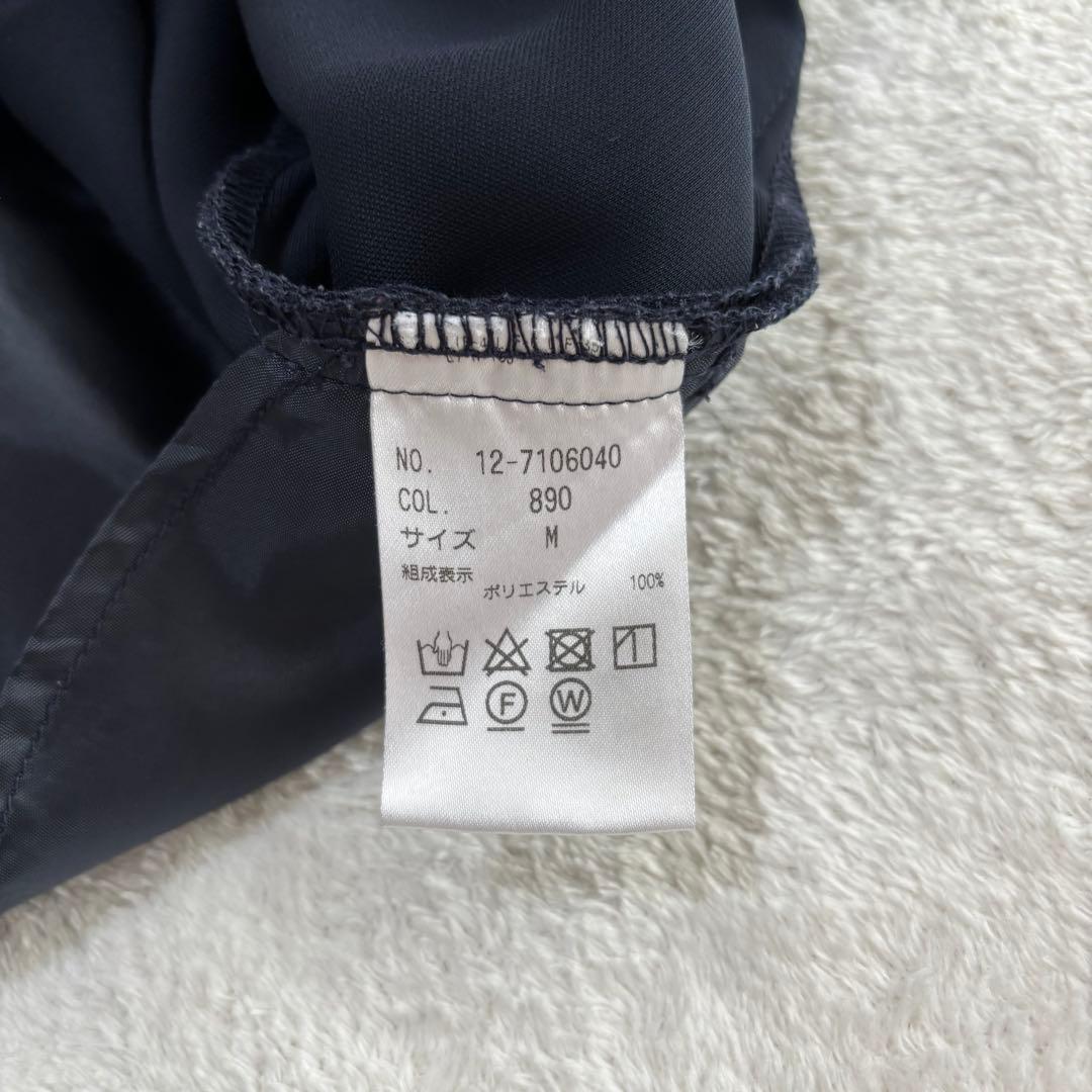 ✨️美品✨️ PLST プラステ スーツ ノーカラー パンツ ネイビー Mサイズ