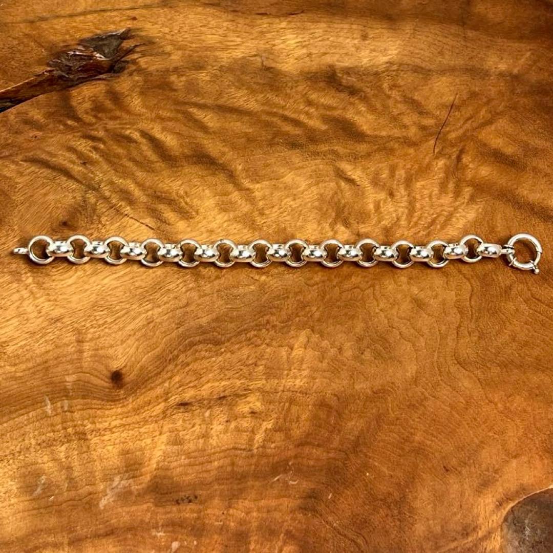 トルコ ヴィンテージ シルバー リンクブレスレット TURKEY 925