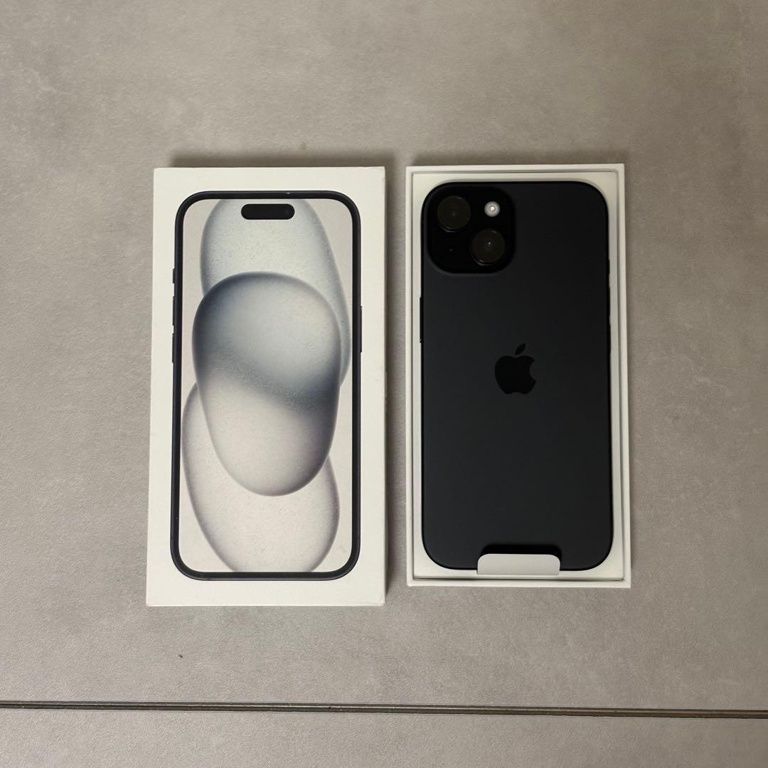 【新品未使用】iPhone 15 Black 128GB