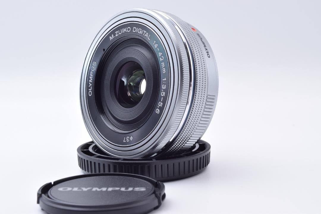 #51b オリンパス 電動パンケーキ ズームレンズ 14-42mm EZ 美品