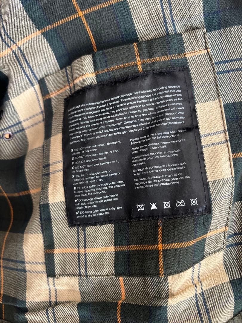 BarbourバブアーSLビデイル　size42