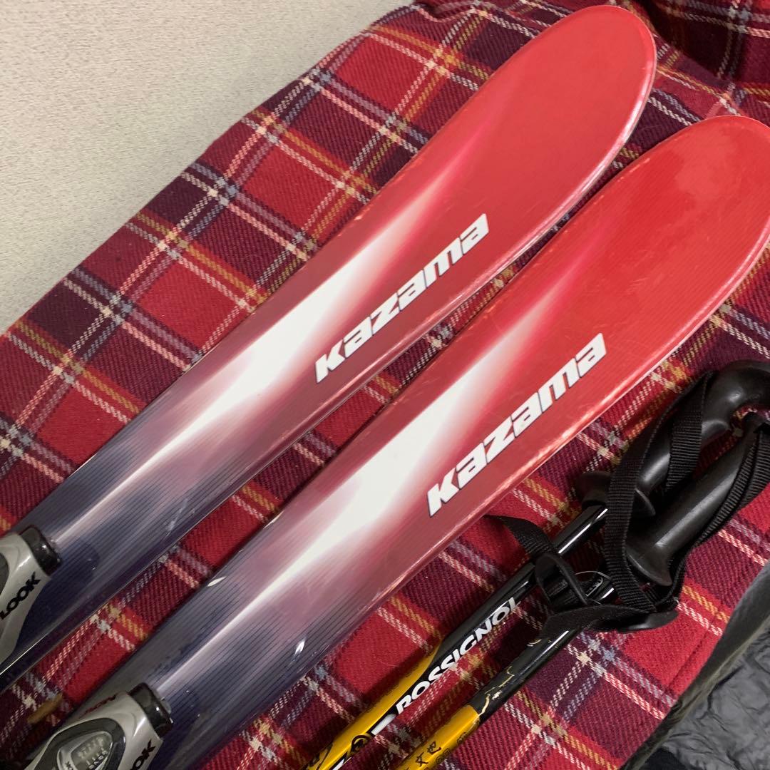 カザマ ミッドスキー ブーツ ストック付き