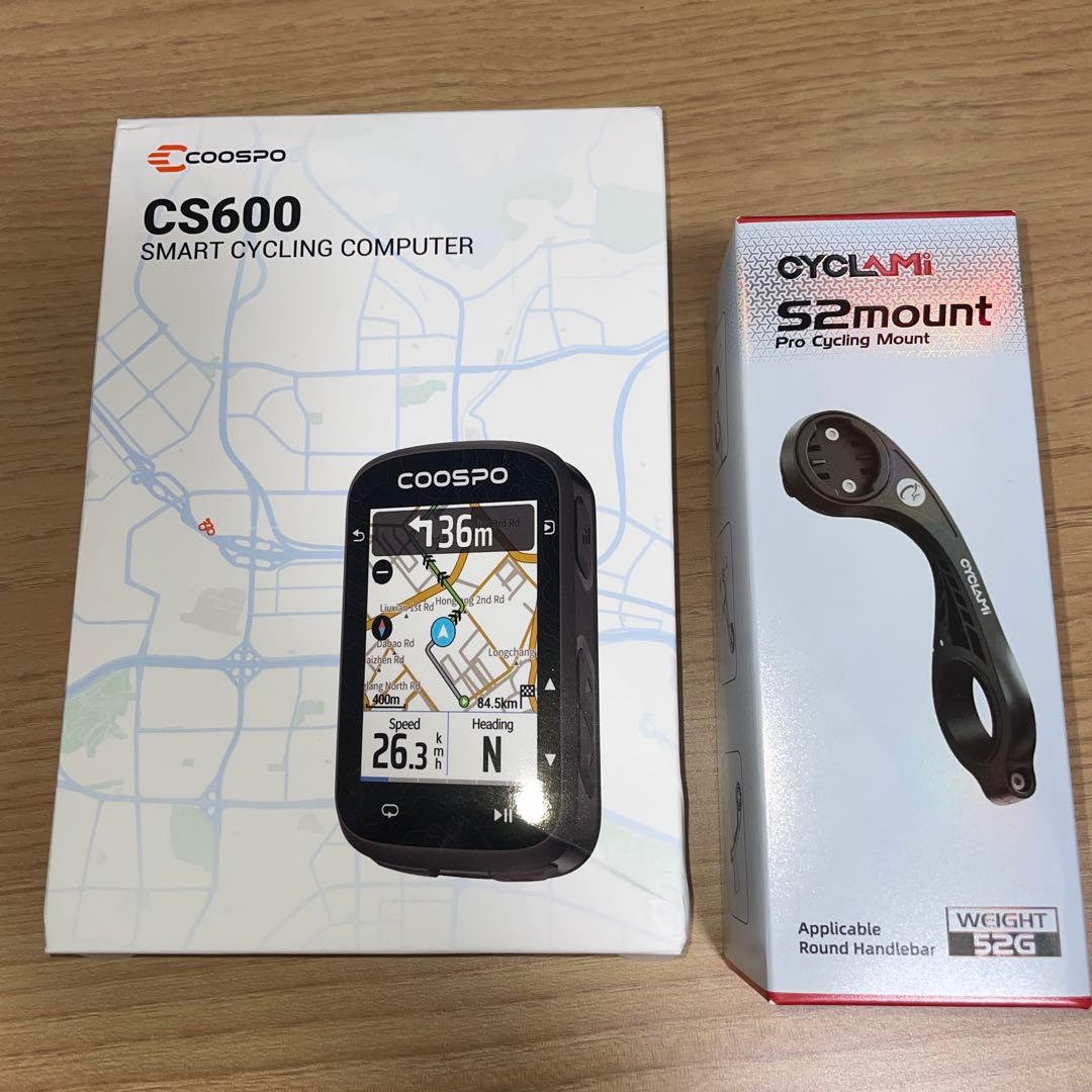 COOSPO CS600 セット サイクルコンピュータ マウント サイコン