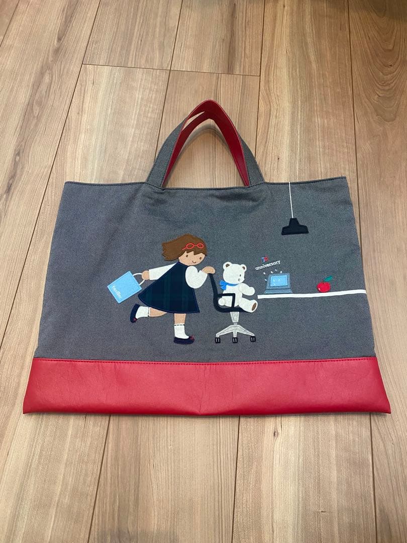 【familiar】70周年　カスタムデニムバッグ