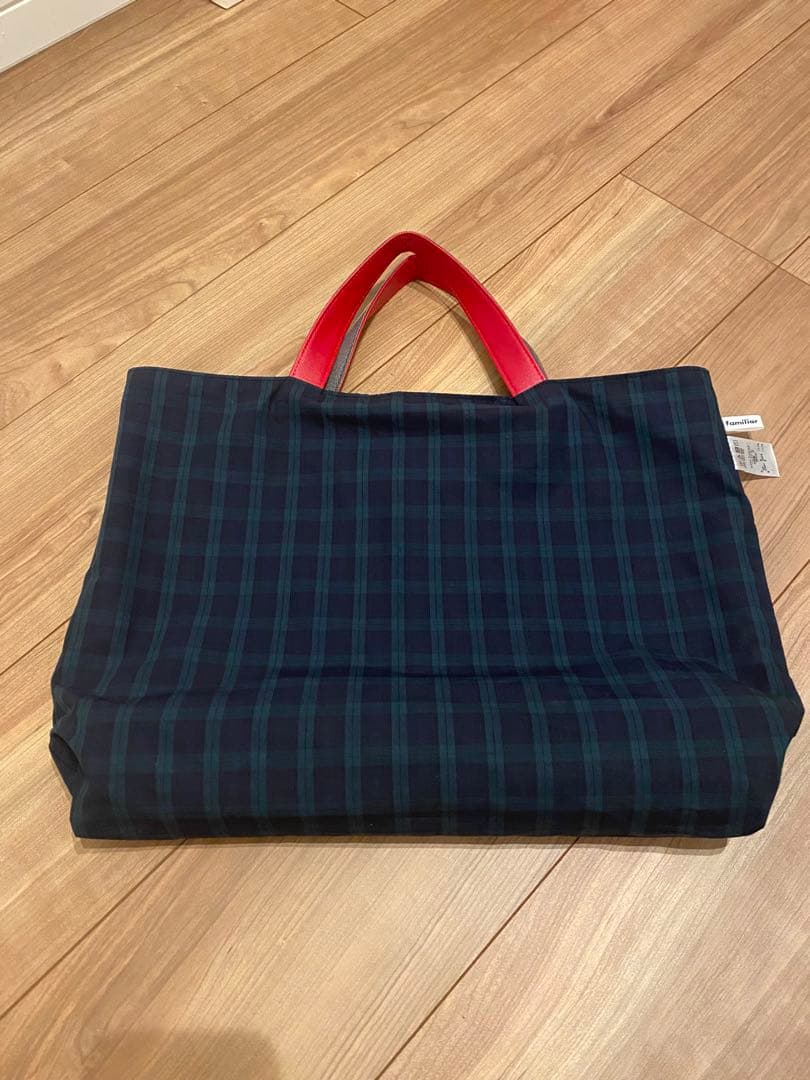 【familiar】70周年　カスタムデニムバッグ