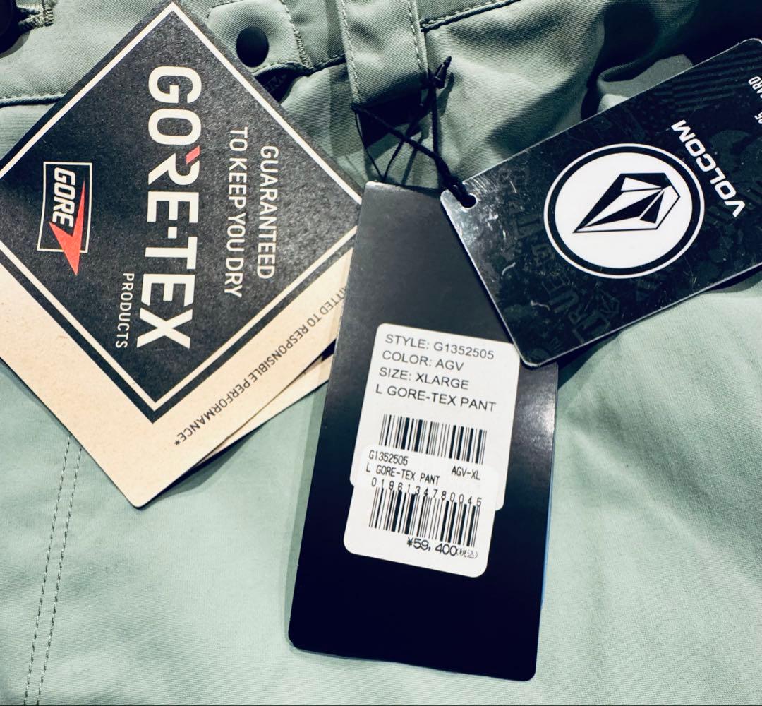 【未使用】VOLCOM GORE-TEX スノーボードパンツ 24-25 大人気