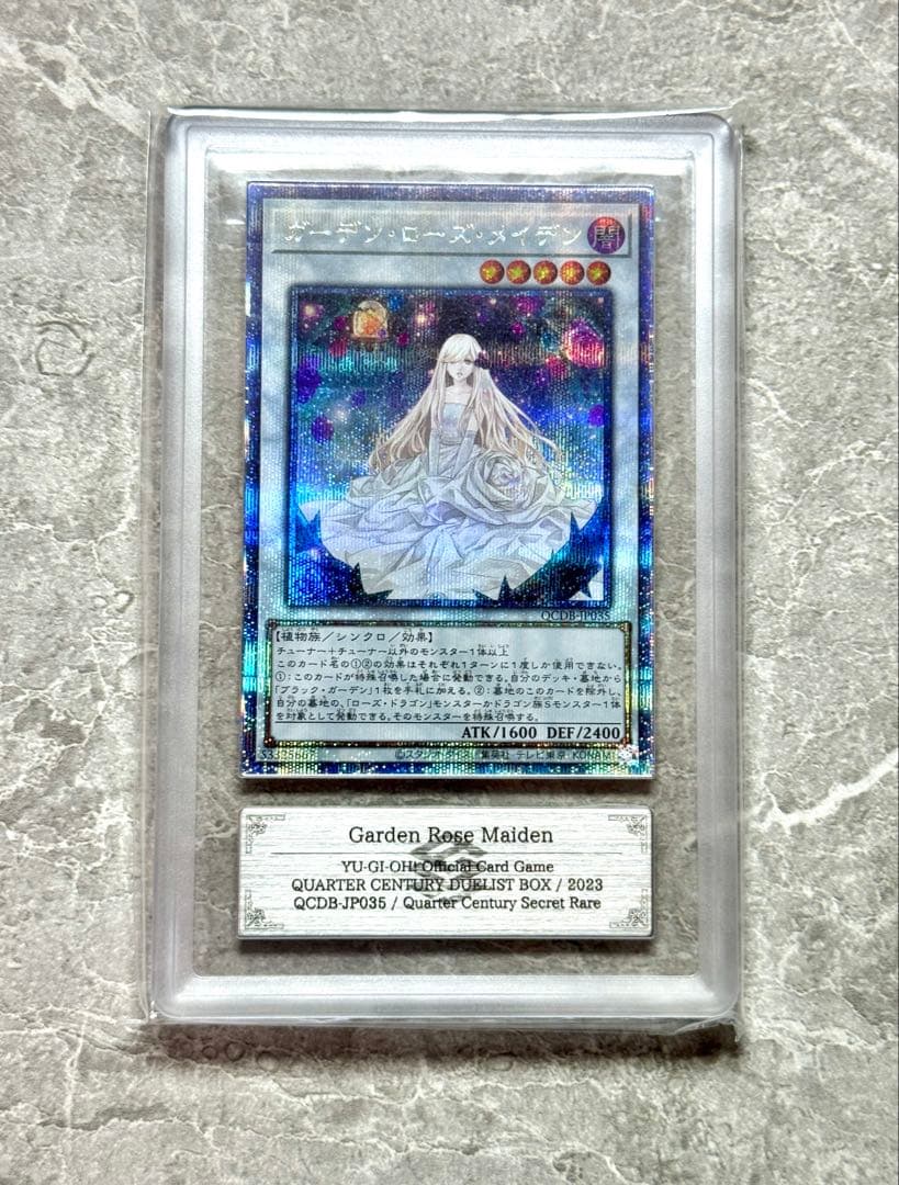 ARS10+ 世界に12枚 ガーデン・ローズ・メイデン 25th