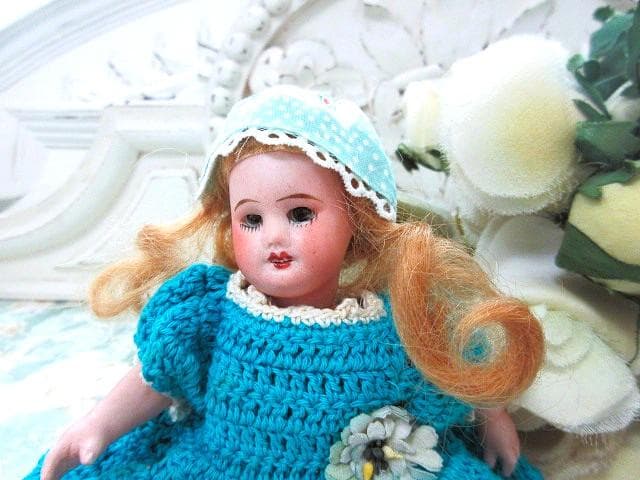 アンティーク　ミニョネット　STBJ　☆　フレンチ　ビスクドール