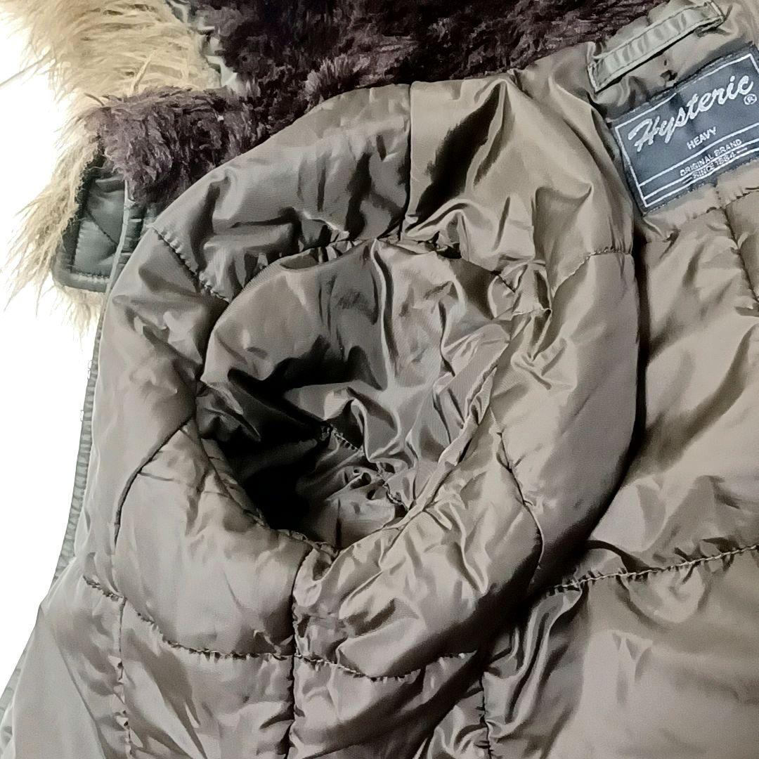 【00s美品】ヒステリックグラマー　N2-B　中綿　モッズコート　カーキ