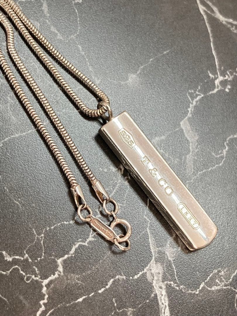 [Tc8] TIFFANY&Co. / ティファニー ナローバーネックレス