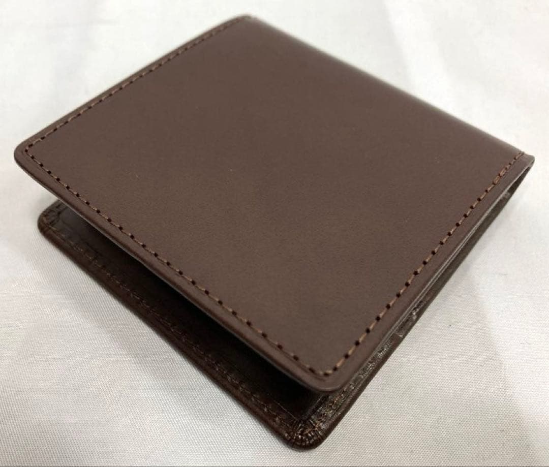 1019レ 土屋鞄製造所 コンフィオ ヌメ革 レザー ケース 小銭入れ