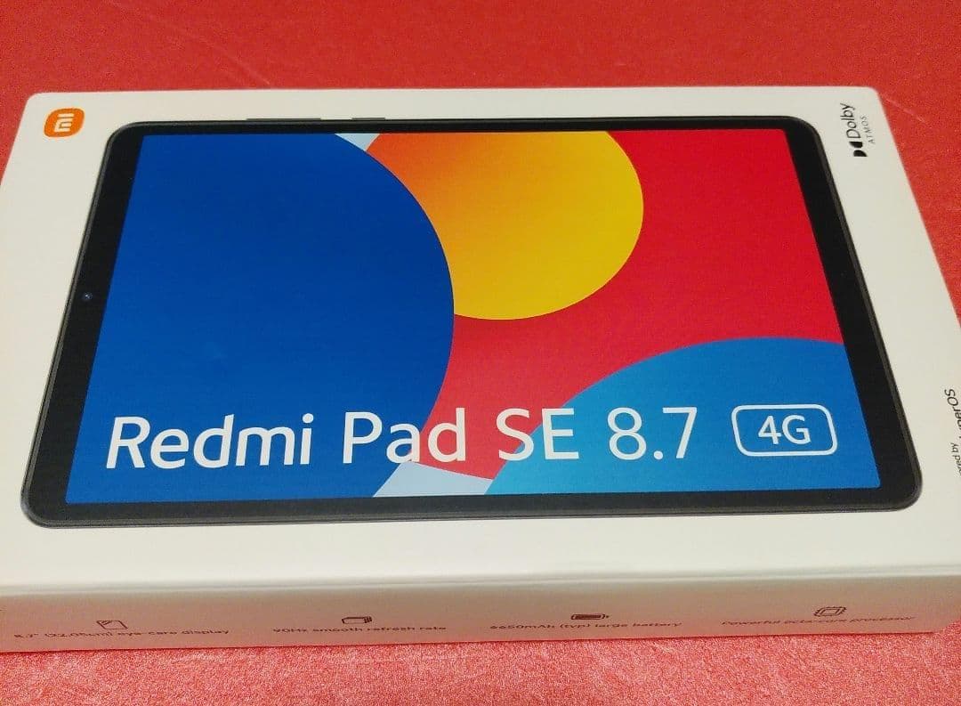 Xiaomi Redmi Pad SE 8.7 LTE（セルラーモデル）