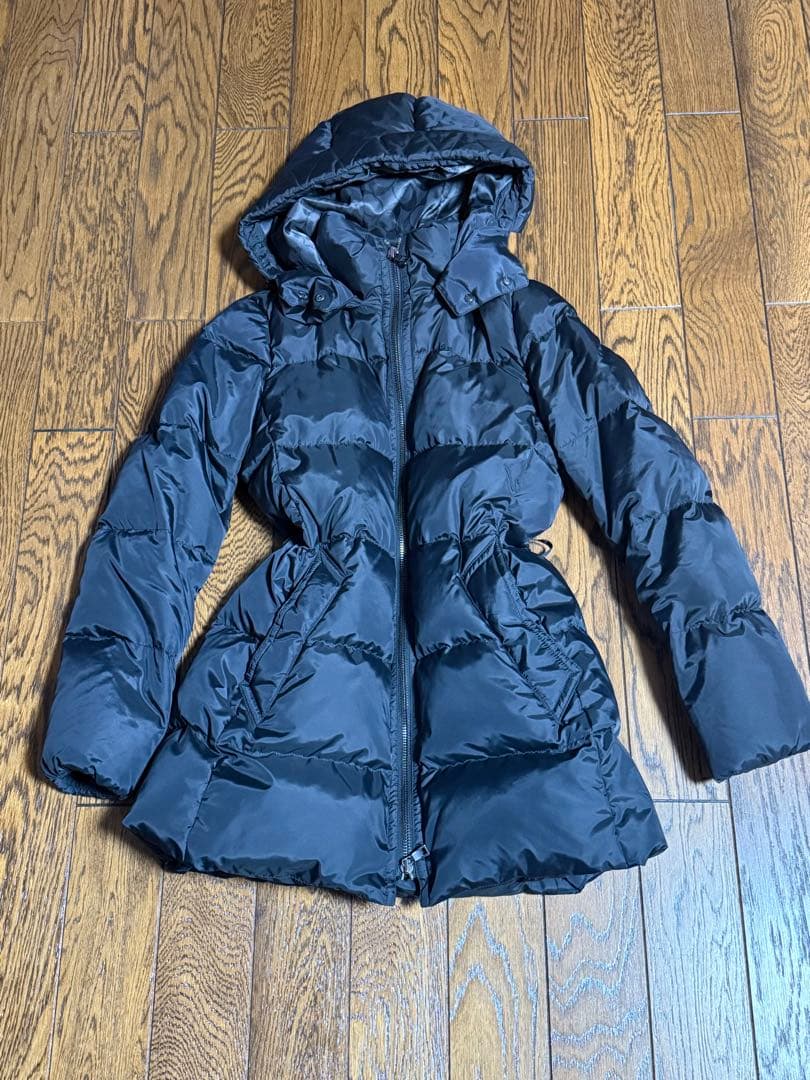 COACH フード付きダウンジャケット ネイビー