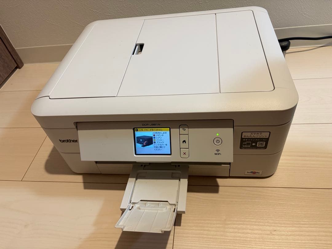 【動作確認済み・純正インク付 】 brother DCP-J981N 付属品完備