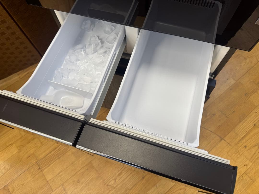 F030 SHARP 415L 冷蔵庫 両開き 2019年製 自動製氷