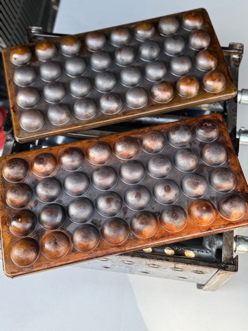 たこ焼き器 業務用　LPガス　銅板　32穴ジャンボ