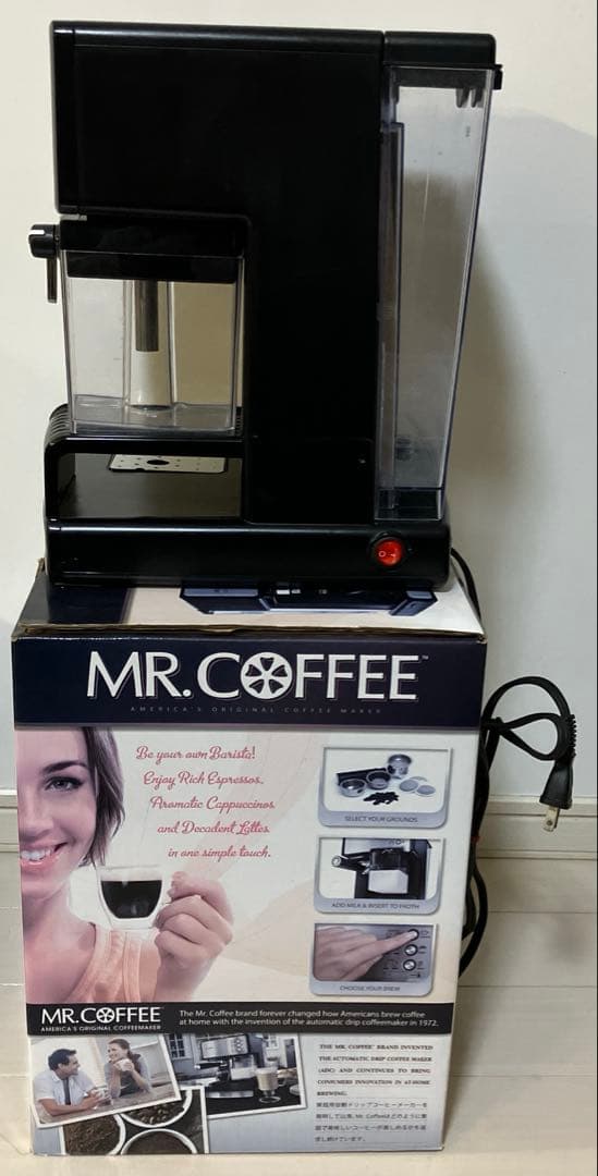 Mr. Coffee Cafe Barista エスプレッソマシン　メーカー