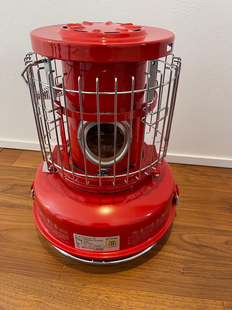 アラジン　ポータブルガスストーブ SAG-BF02 レッド